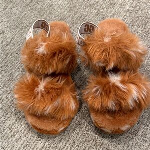 UGG Oh Yeah Spots Tan Slippers